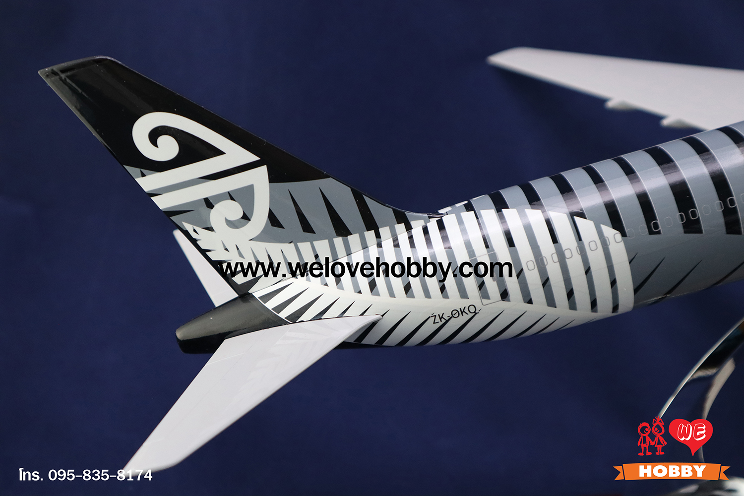 โมเดลเครื่องบิน Air New Zealand (Boeing 777) นิวซีแลนด์ ลำใหญ่