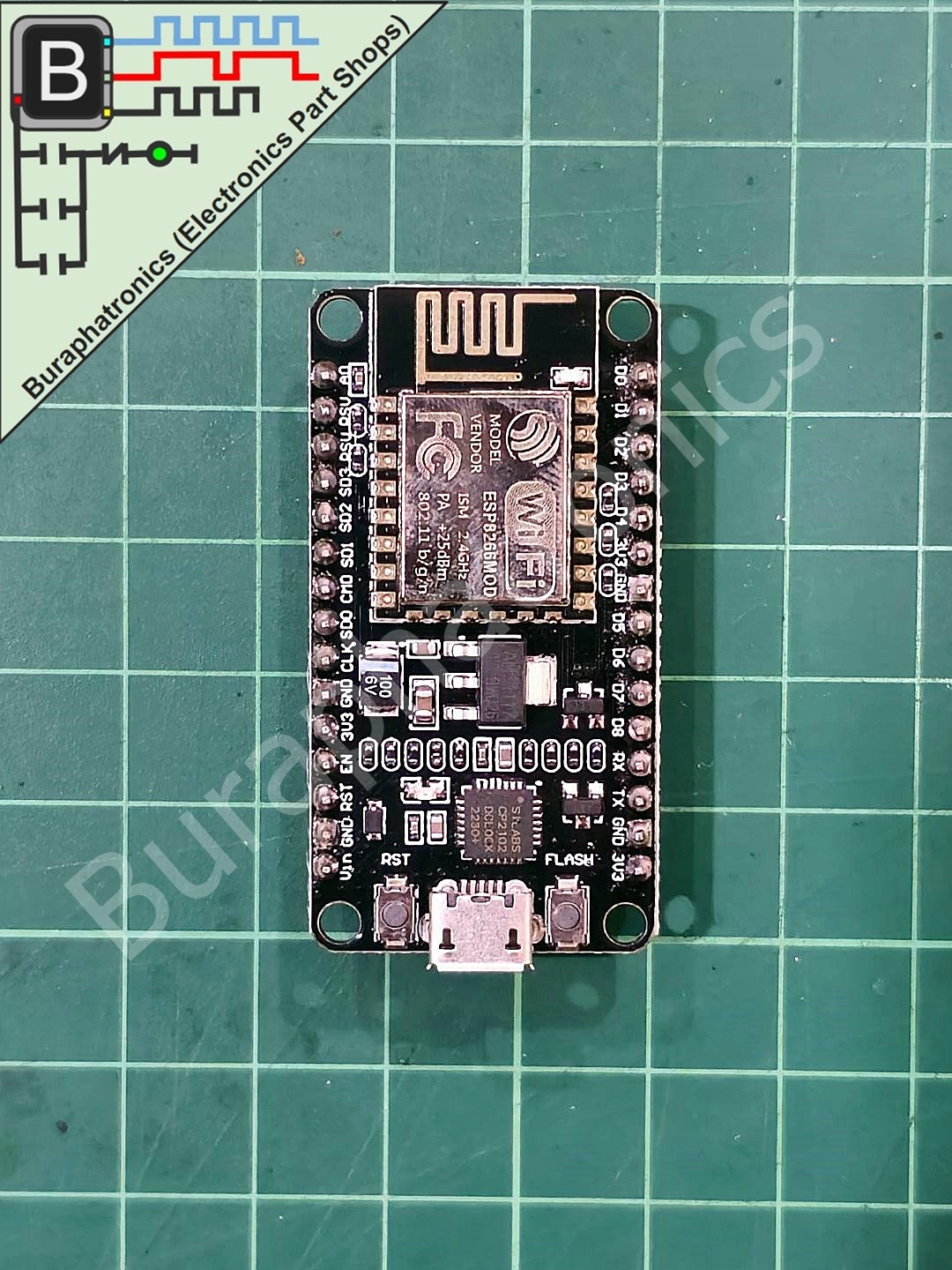 NodeMcu Lua WIFI V2 (CP2102)