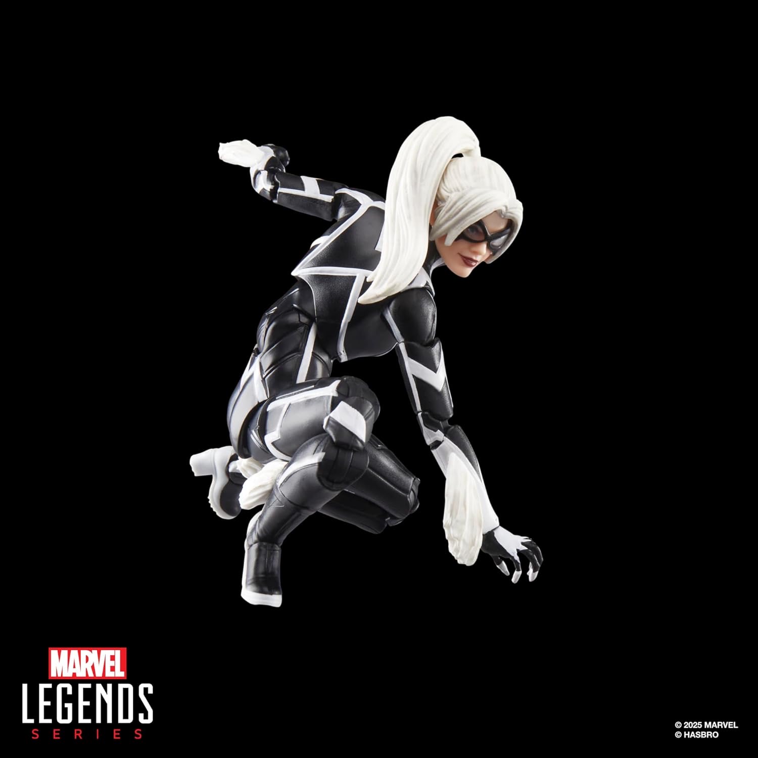 Hasbro Marvel Legends Series Gamerverse Black Cat Felicia Hardy Action Figure ฮาสโบร มาร์เวล เลเจนด์ ซีรี่ย์ส หุ่นโมเดลฟิกเกอร์ เกมเมอร์เวิร์ส แบล็ค แคท เฟลิเซีย ฮาร์ดี้ ขนาด 6 นิ้ว ลิขสิทธิ์แท้