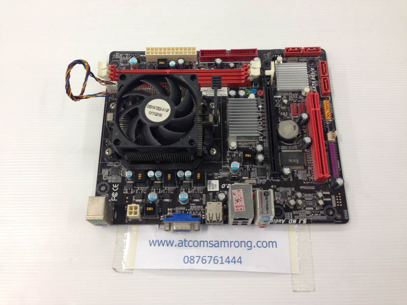AMD Athlon II X4 635 พร้อมเมนบอร์ด