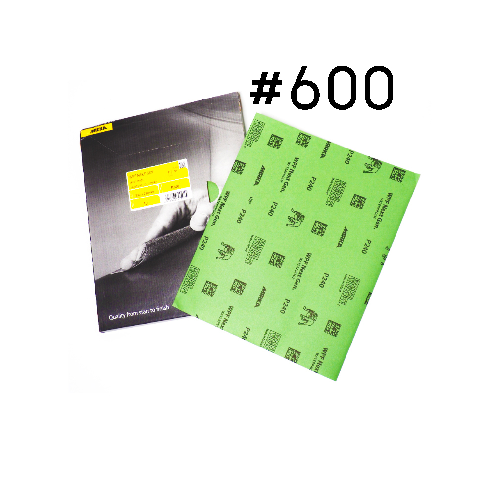 WPF Next Gen กระดาษทรายขัดน้ำ 230x280mm เบอร์ #600