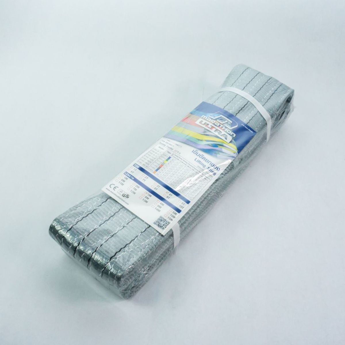 สลิงแบน / สายพานยกของ / สลิงผ้า MARATHON WLL 4.0 TON x ยาว 3.0 เมตร (กว้าง120mm)