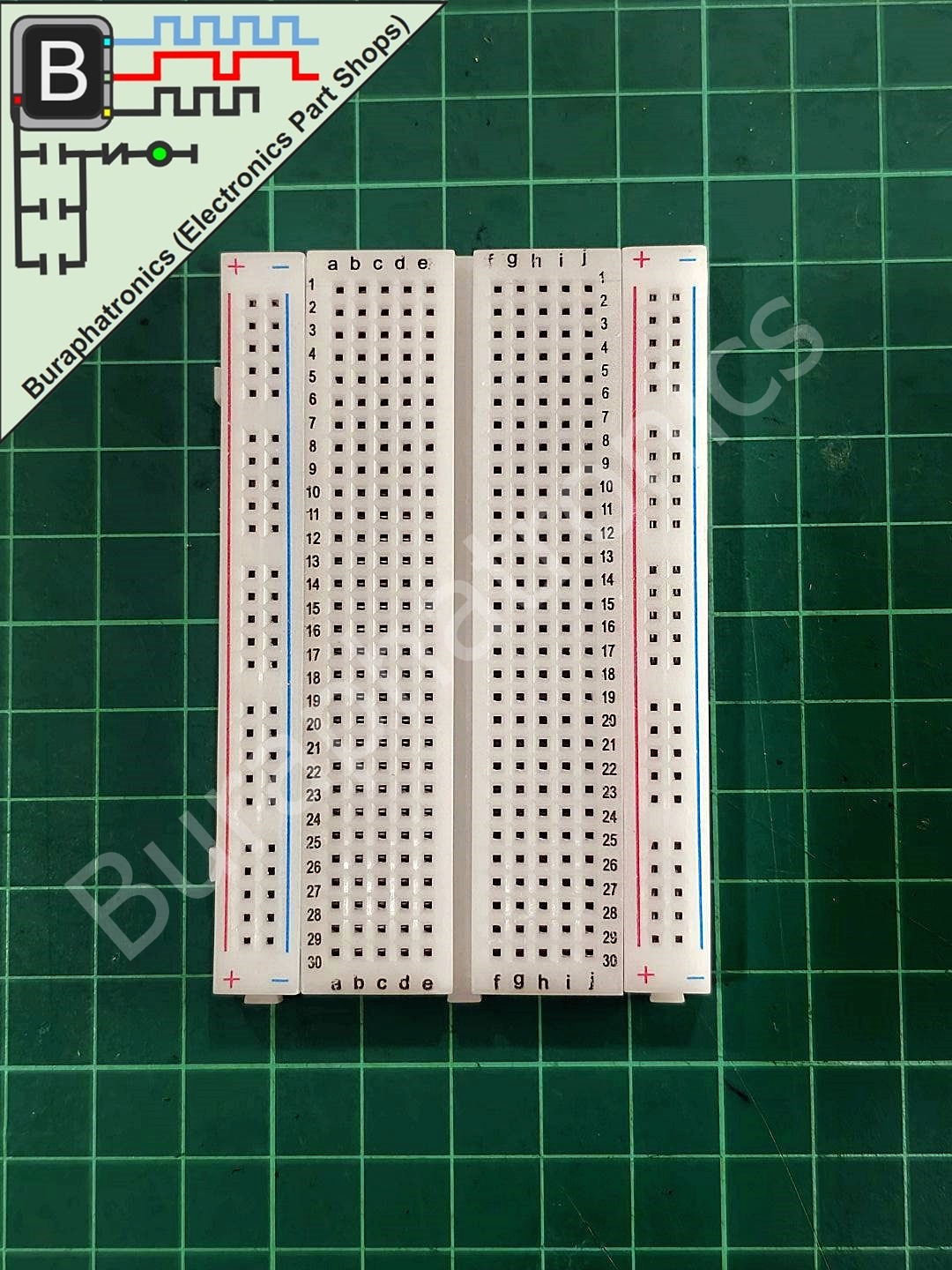 Bread Board 400 Hole (บอร์ดทดลองวงจร 400 รู)