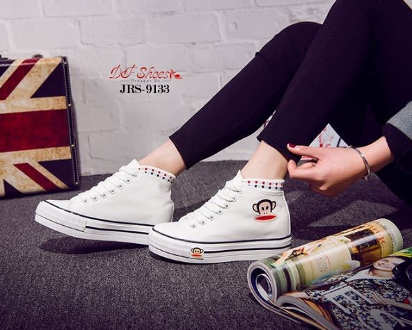 รองเท้าผ้าใบ Style Paul Frank (สีขาว)