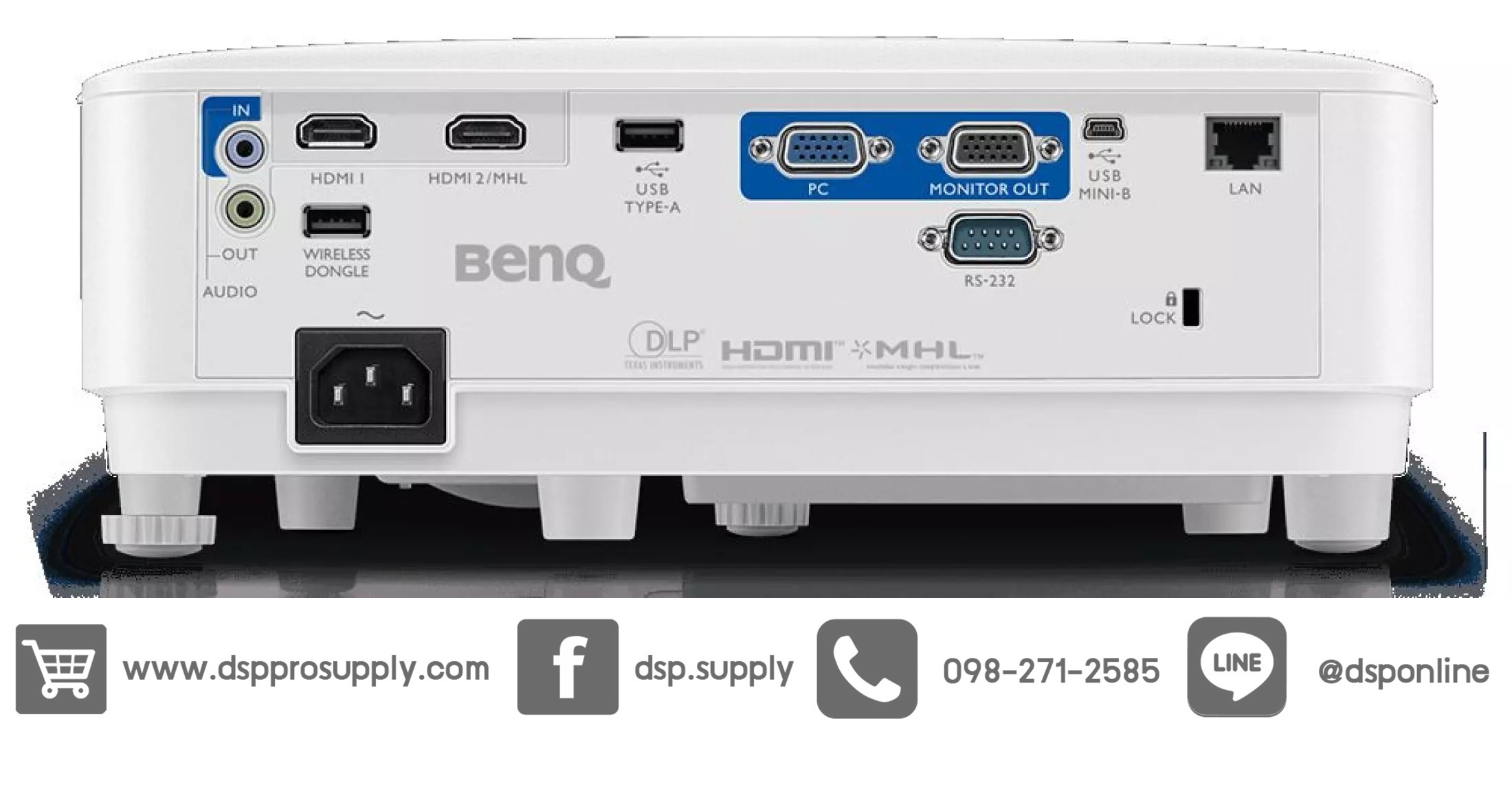ขายถูก BenQ MX731 โปรเจคเตอร์ Projector