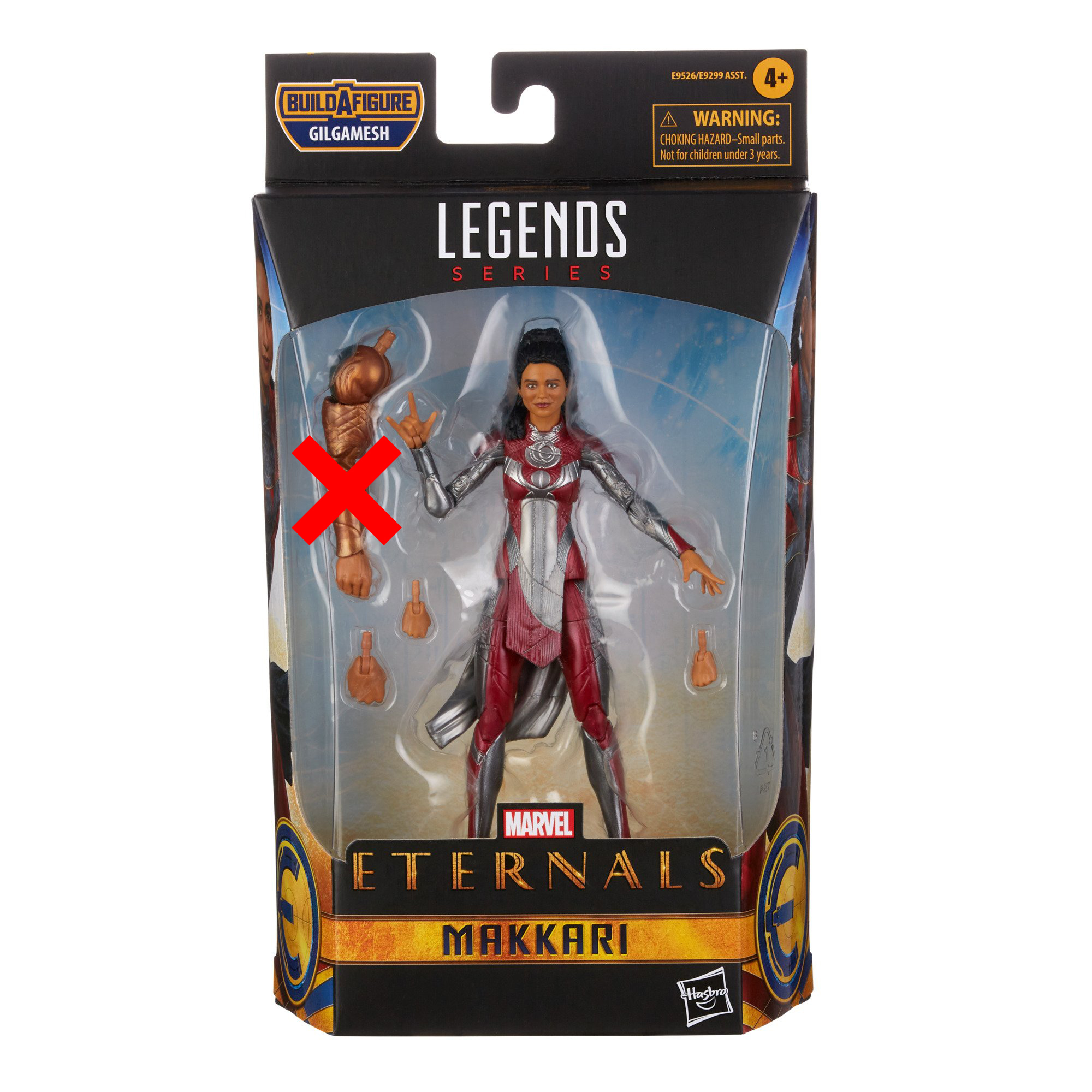Hasbro Marvel Legends Series Eternals Makkari 6-inch Figure ฮาสโบร มาร์เวล เลเจนด์ ซีรี่ย์ส หุ่นโมเดลฟิกเกอร์ อีเทอนอลส์ มักการี ขนาด 6 นิ้ว (No BAF) ลิขสิทธิ์แท้