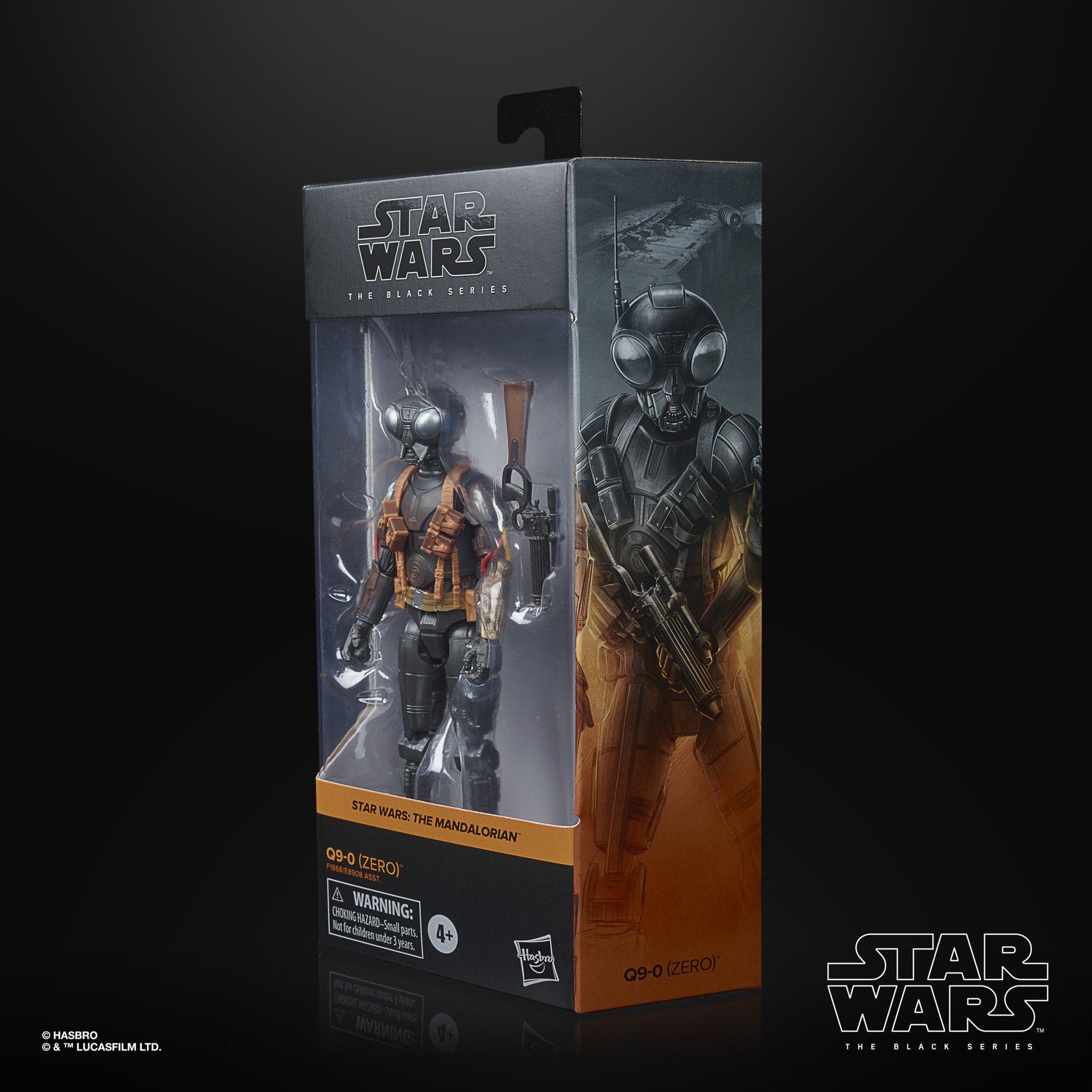 Hasbro Star Wars The Black Series Q9-0 (ZERO) 6-inch-scale Figure ฮาสโบร สตาร์ วอร์ส เดอะ แบล็ค ซีรีส์ หุ่นโมเดลฟิกเกอร์ คิวไนน์-ซีโร่ ขนาด 6 นิ้ว ลิขสิทธิ์แท้
