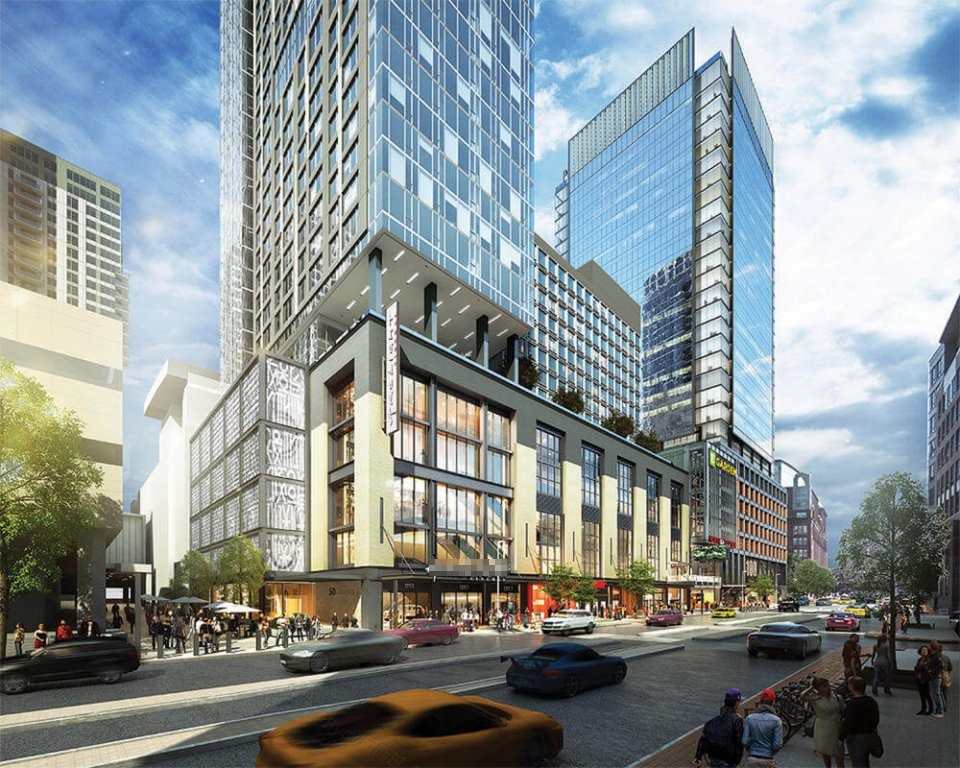Mixed-use project for sale in Pratunam area, Bangkok, Thailand.