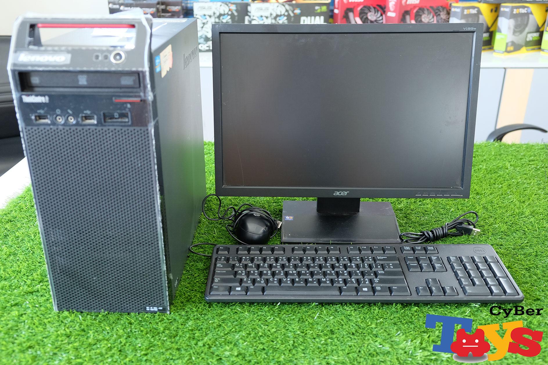 Lenovo ThinkCentre Edge 91 set Moniter i7-2600 Ram 16 GB HDD 1 TB พร้อมใช้งานมีจอให้ด้วย