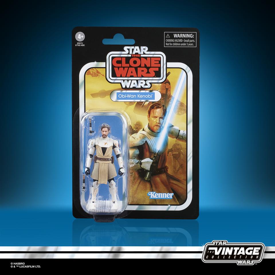 Hasbro Kenner The Vintage Collection Star Wars Obi-Wan Kenobi 3.75-inch-scale Figure ฮาสโบร สตาร์ วอร์ส หุ่นโมเดลฟิกเกอร์ โอบีวัน เคโนบี ขนาด 3.75 นิ้ว ลิขสิทธิ์แท้