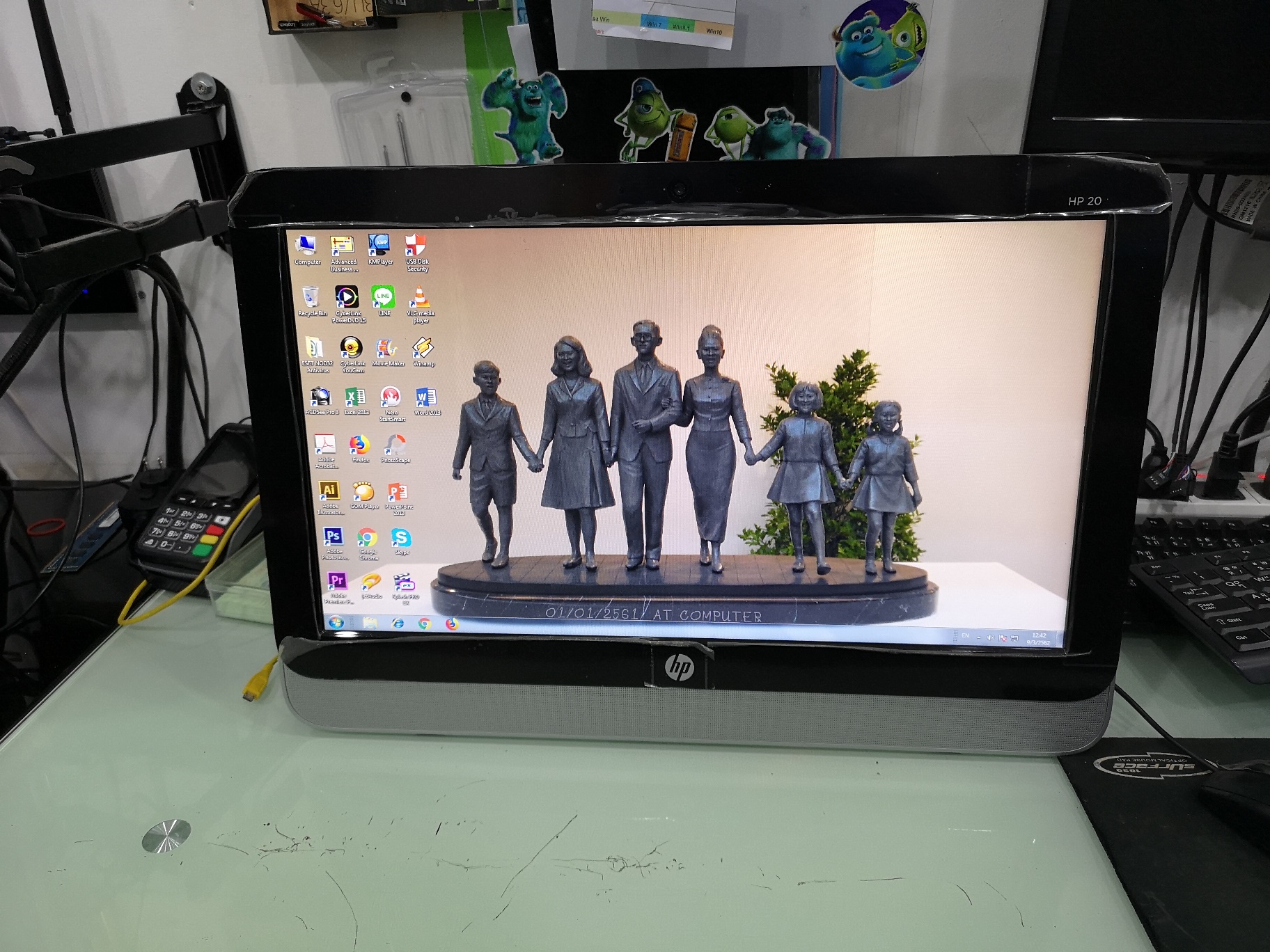 AIO HP 20-2115X