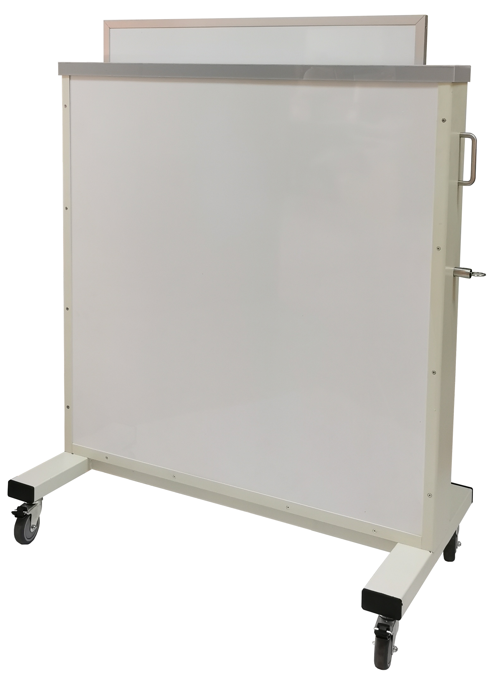 ฉากกันรังสีเคลื่อนที่แบบปรับความสูงได้