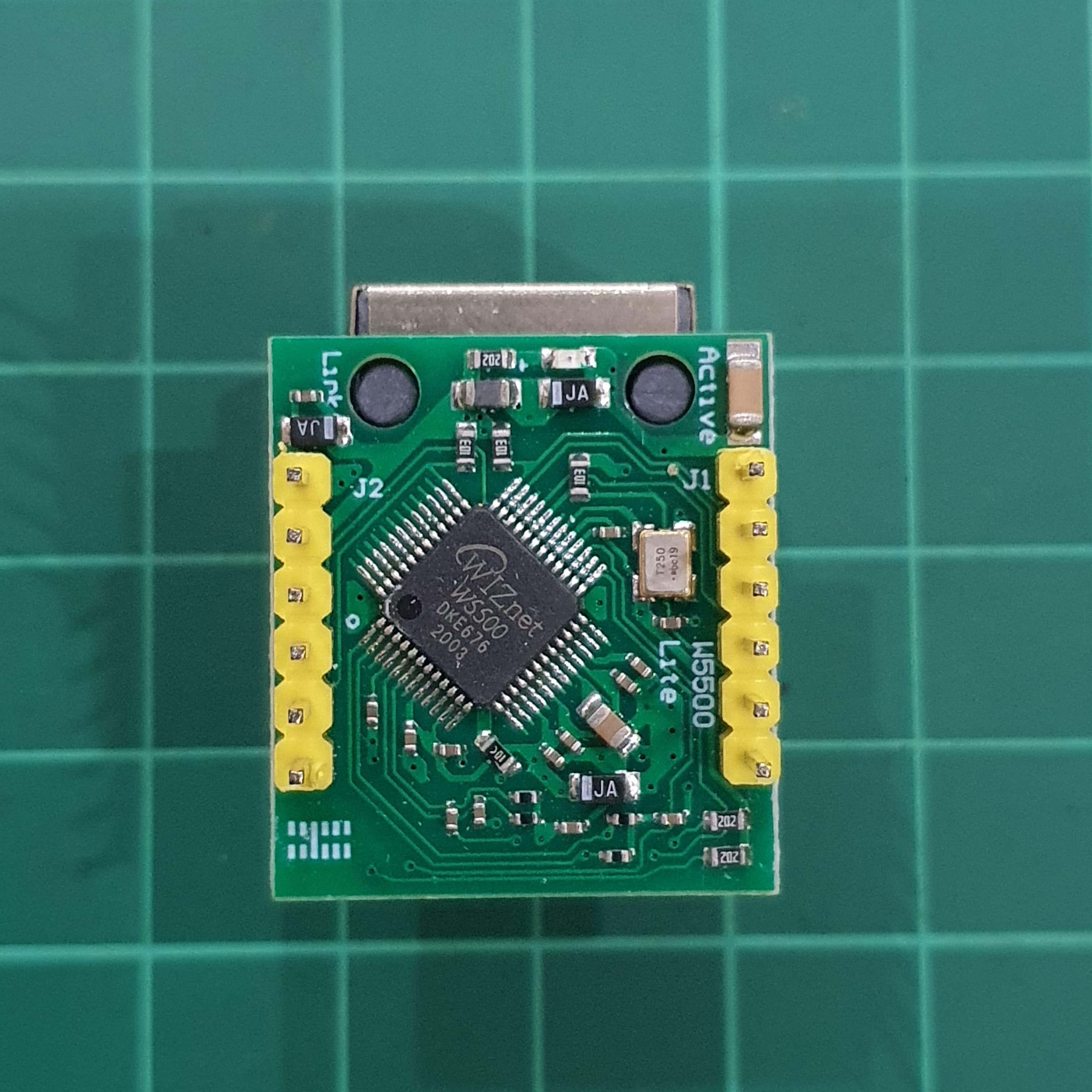 W5500 Ethernet Module ( โมดูลเชื่อมต่ออินเทอร์เน็ตผ่าน SPI )