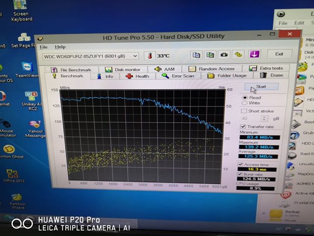 6 TB. WD PURPLE 5700RPM SATA3 (WD60PURZ) JIB05/2022
