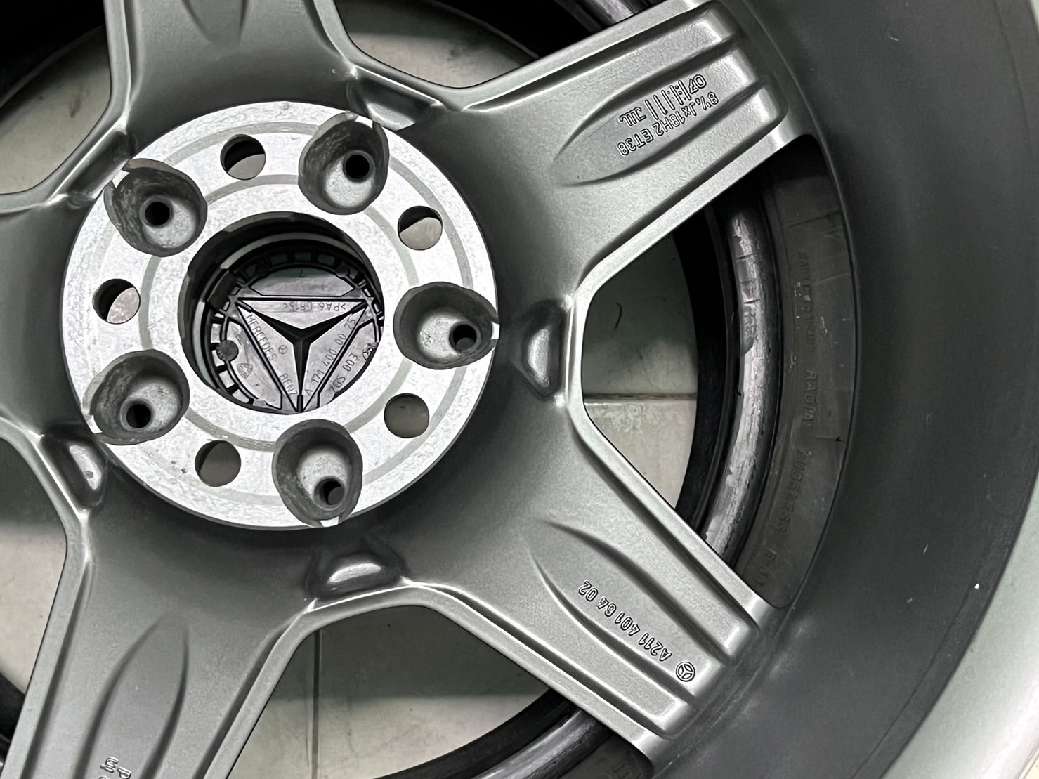 ล้อเบนซ์แท้ AMG ST6 E63 18" สวยงาม