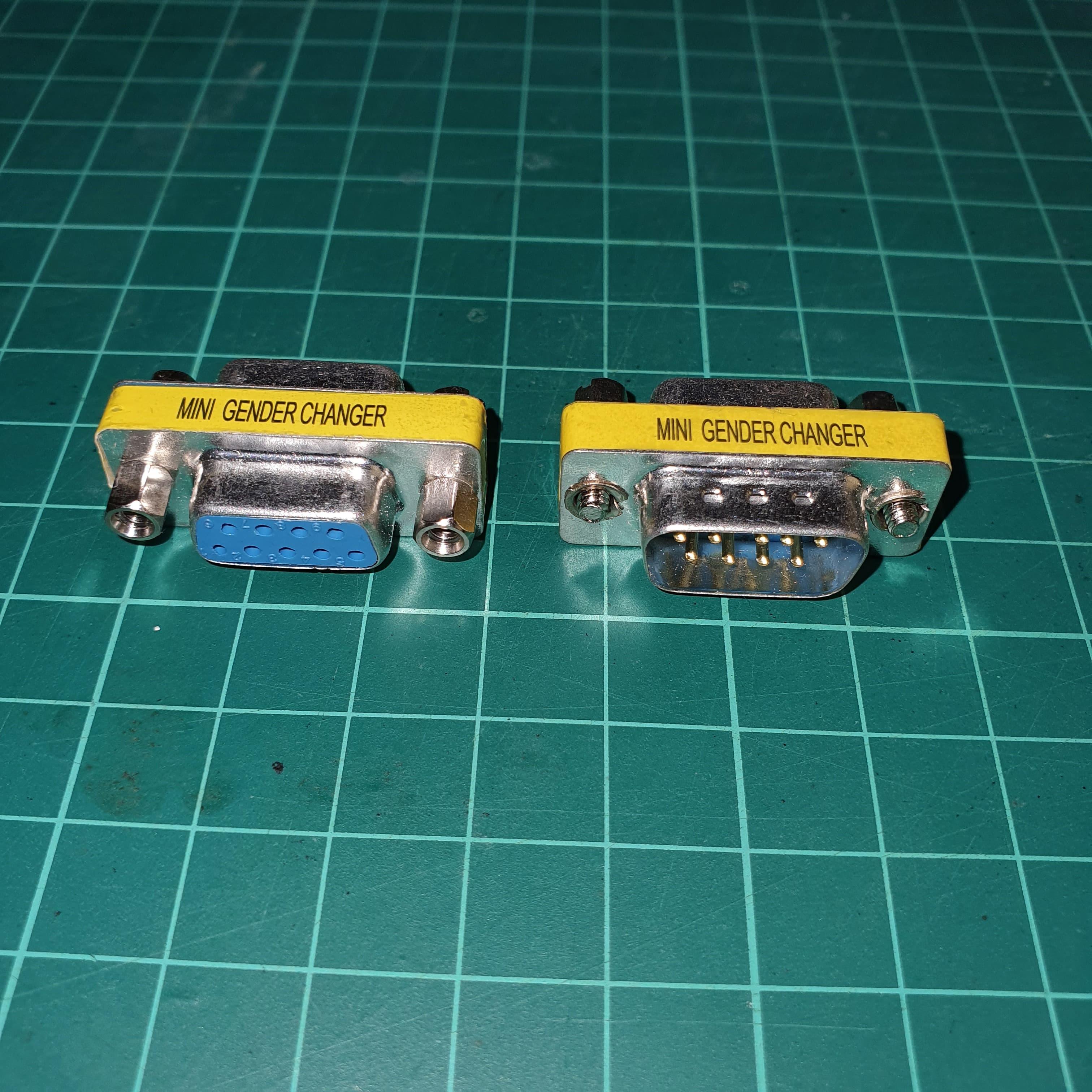 DB9 Female - Male Connector