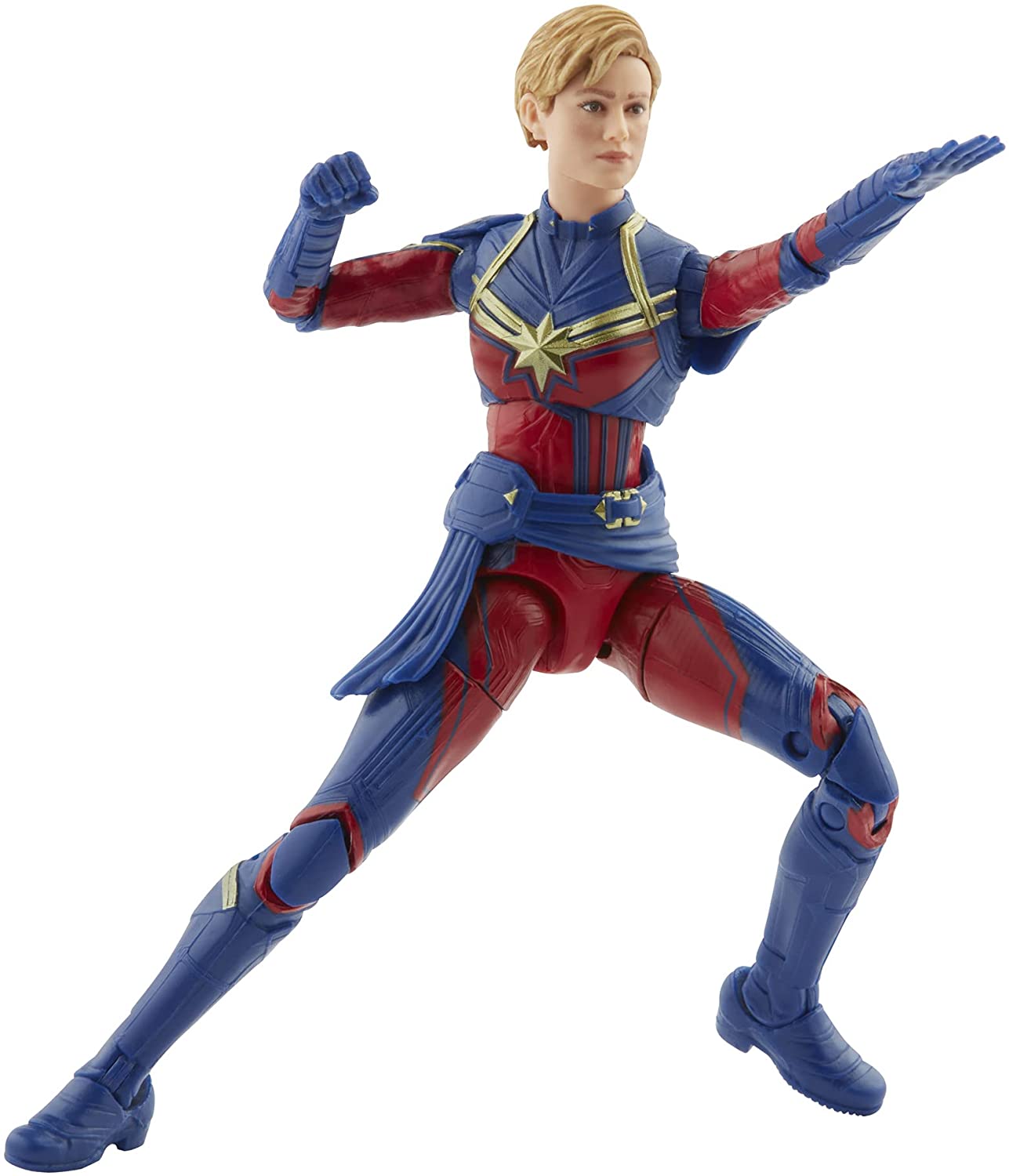 Hasbro Marvel Legends Series Captain Marvel and Rescue Armor Avengers Infinity Saga 6-inch Scale Figure (Amazon Exclusive) ฮาสโบร มาร์เวล เลเจนด์ หุ่นโมเดลฟิกเกอร์ กัปตัน มาร์เวล และ เรสคิวท์ ขนาด 6 นิ้ว ลิขสิทธิ์แท้