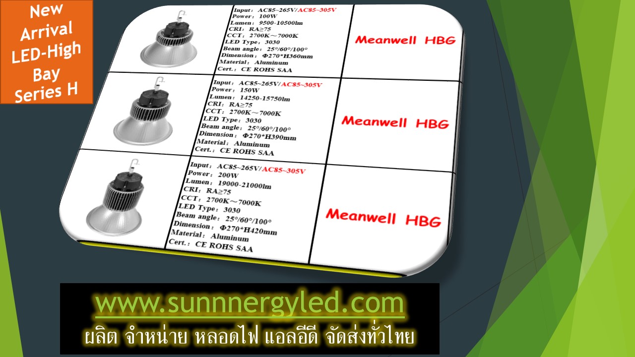 LED high bay light STC-QF-HBH150W