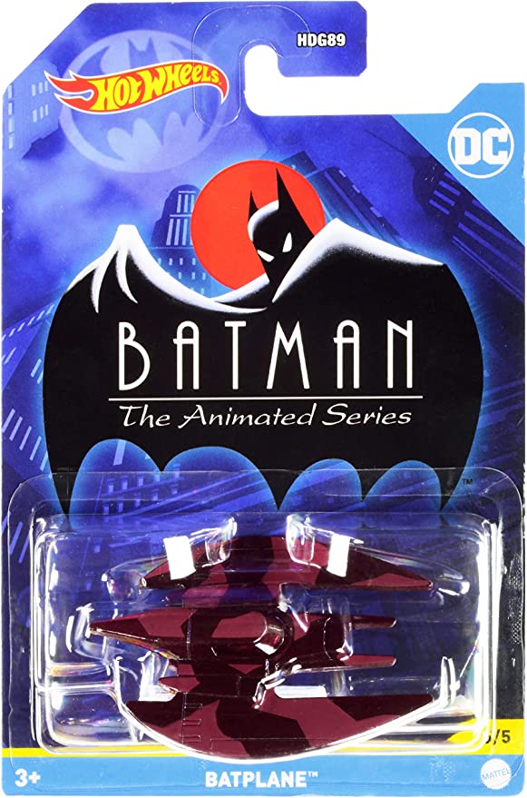 โมเดลรถแบทแมนฮอทวีล Hot Wheels Batman Series (2022) - Batplane (5/5)