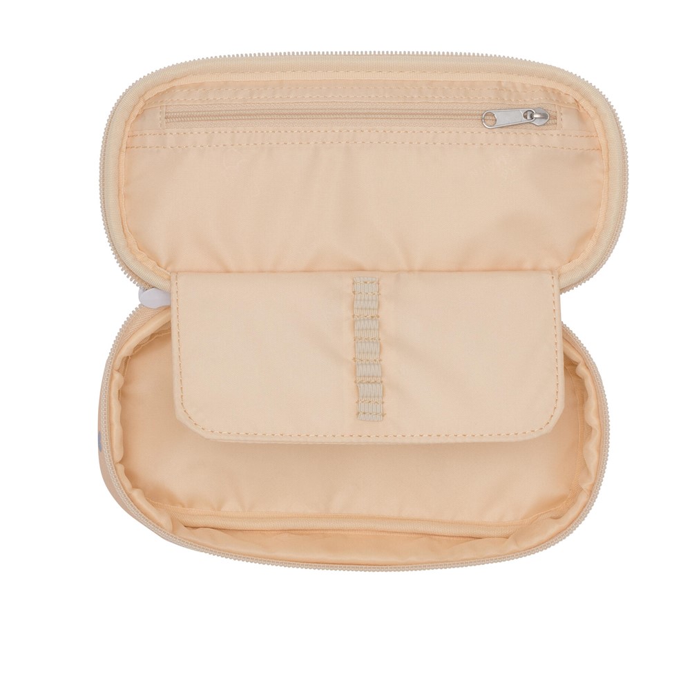 Oval pencil case, Yellow Heart