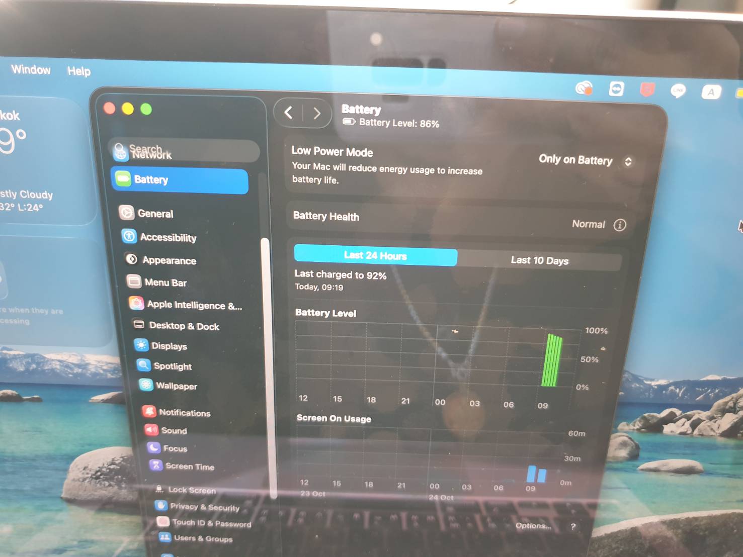 โน๊ตบุ๊ค Apple Macbook Air m1 2020 8/256 สภาพดีมาก