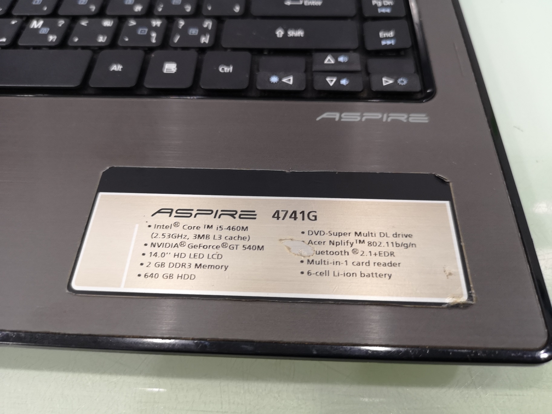 ACER Aspire 4741G