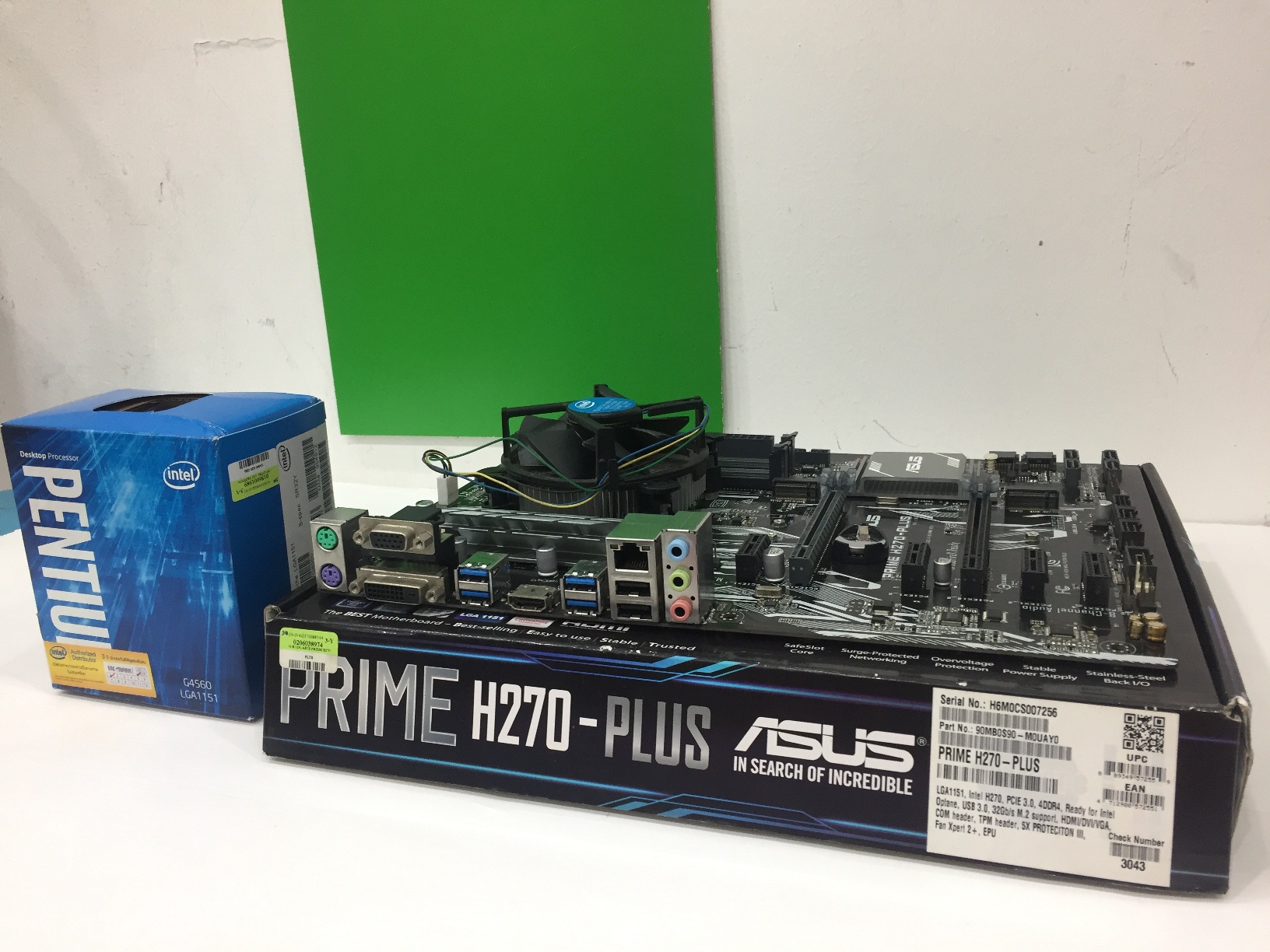 Pentium G4560 + ASUS PRIME H270-PLUS JIB 01/2021