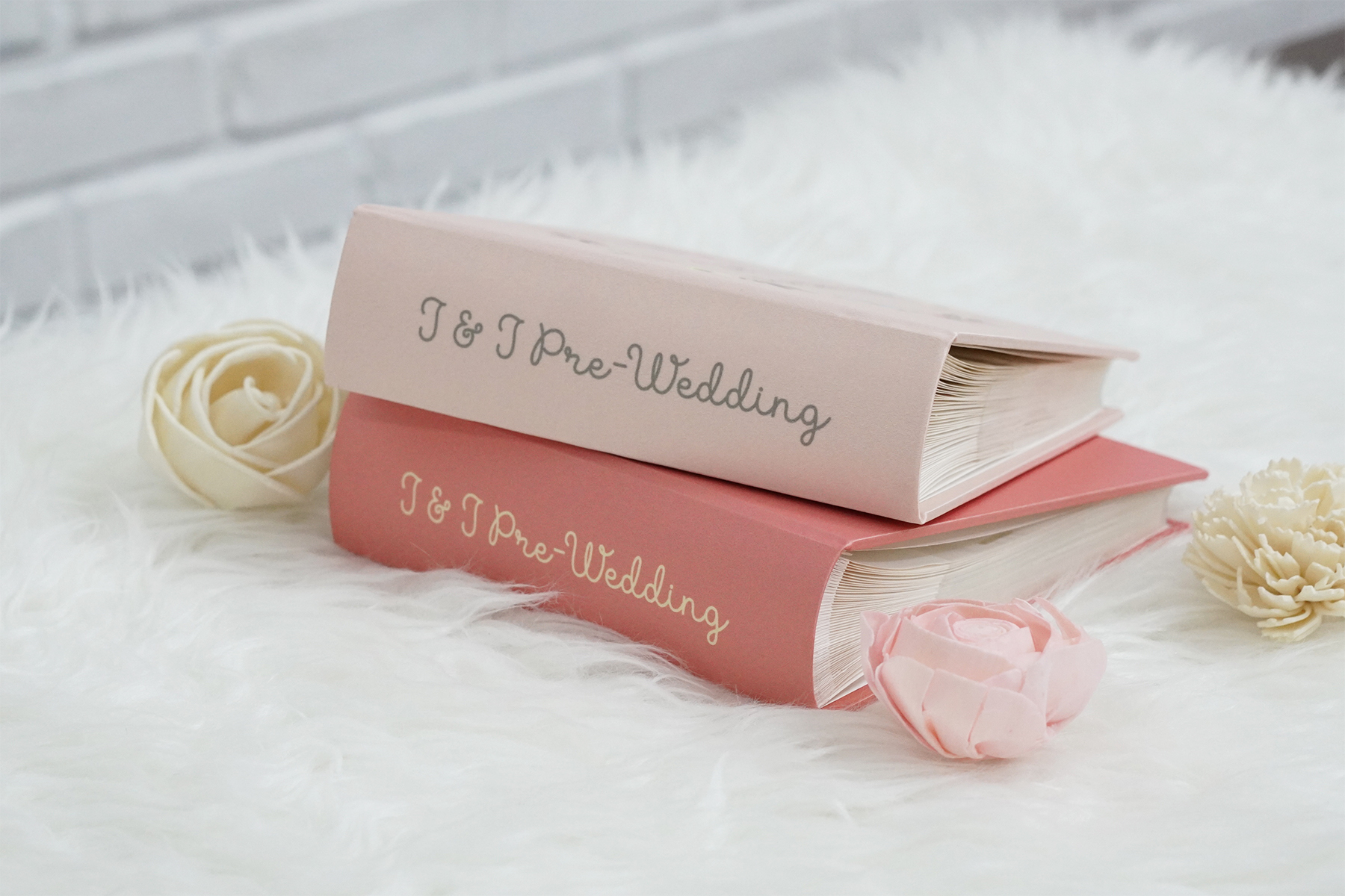 อัลบั้มสั่งทำใส่ชื่อ ลาย Floral Frame