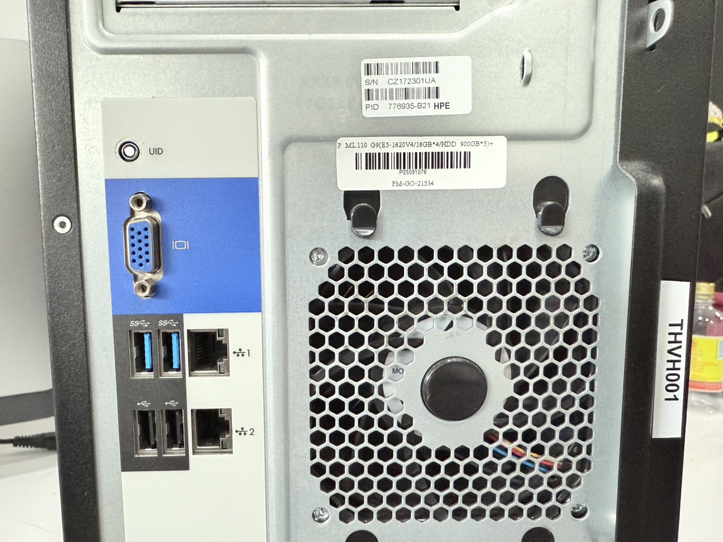 เซิร์ฟเวอร์ HP ML110 G9(E5-1620V4/16GB*4/HDD 900GB*5)+Raic P440