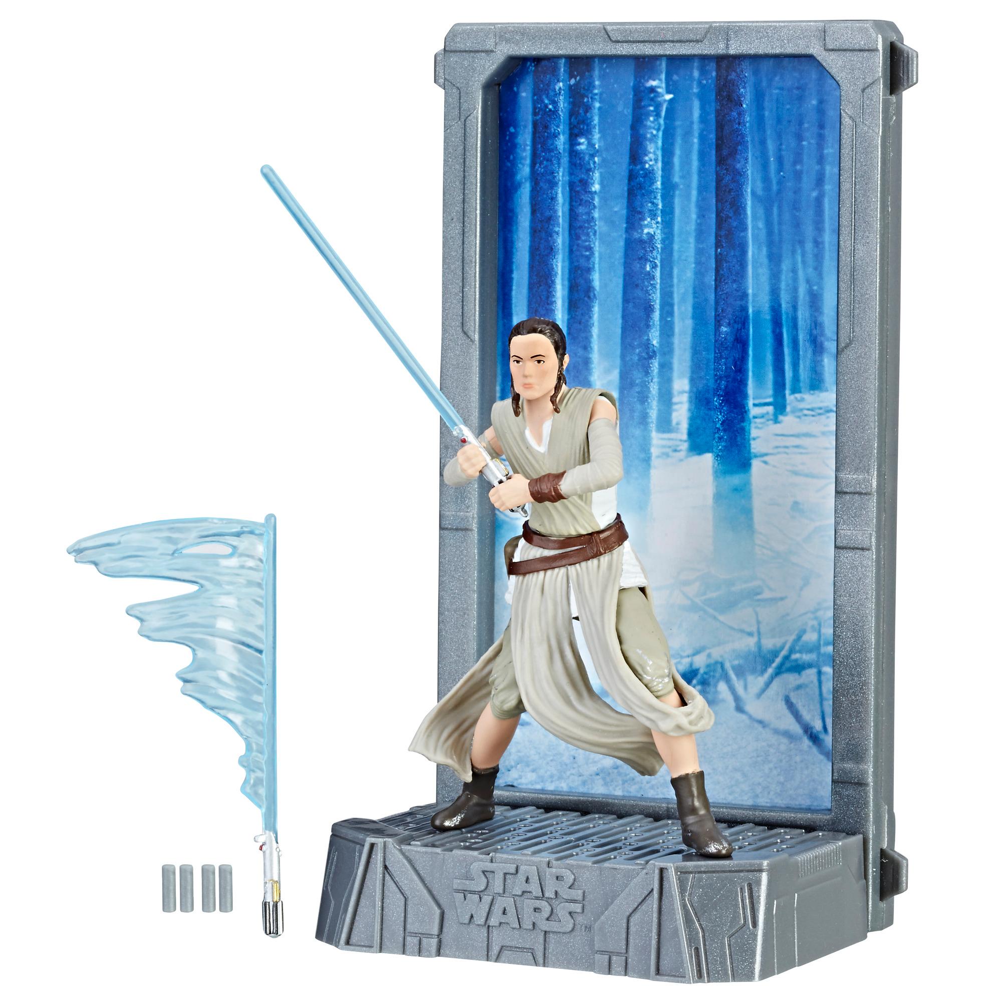 โมเดลสตาร์วอร์ Hasbro เรย์ Rey (Starkiller Base) (Titanium Series/The Black Series) ลิขสิทธิ์แท้