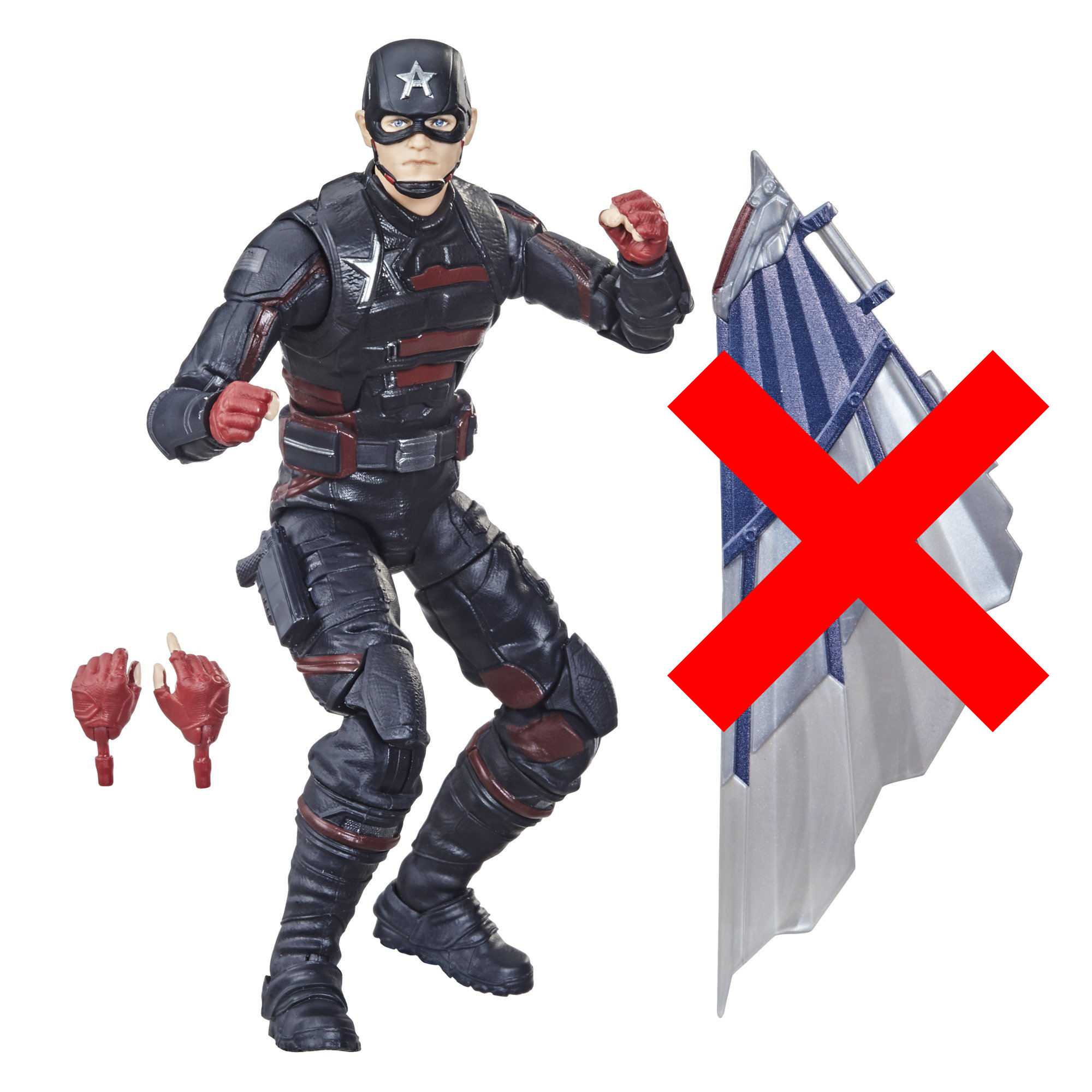 Hasbro Marvel Legends Series U.S. Agent 6-inch Figure ฮาสโบร มาร์เวล เลเจนด์ ซีรี่ย์ส หุ่นโมเดลฟิกเกอร์ ยู.เอส. เอเจนท์ ขนาด 6 นิ้ว (No BAF) ลิขสิทธิ์แท้