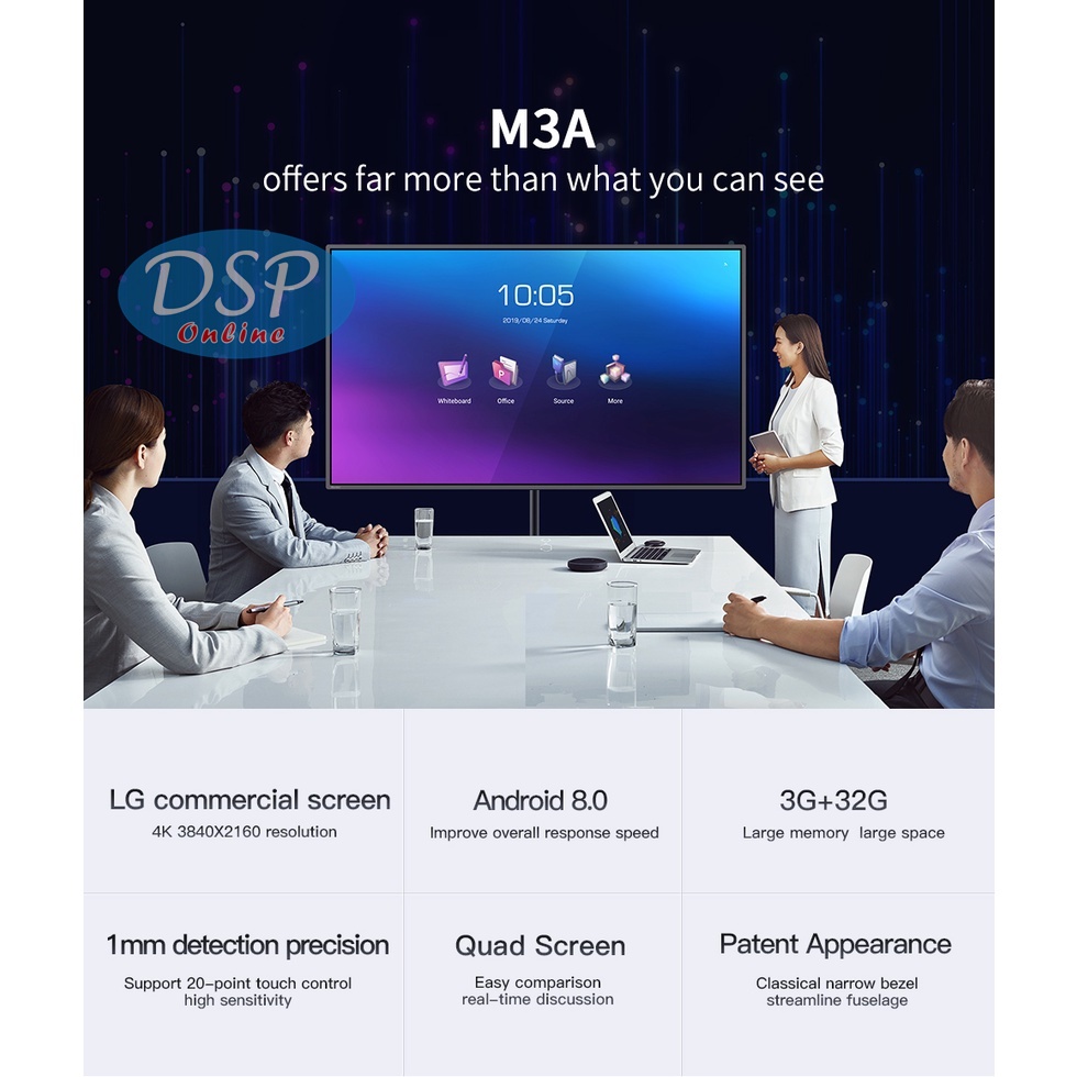 ขายถูก Horion 98M3A Interactive Flat Panel 98" จอสัมผัสอัจฉริยะ 98″ ประกันศูนย์