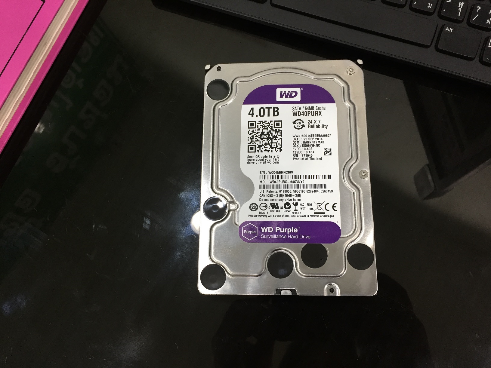 4TB. WD Purple