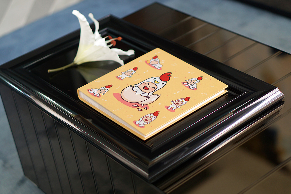 อัลบั้มสั่งทำใส่ชื่อ ลายกุ๊กไก่ - Kookai