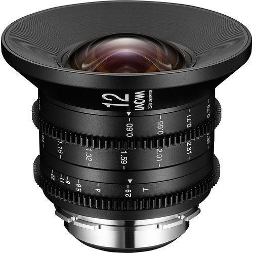 Venus Optics Laowa 12mm T2.9 Zero-D Cine Lens (PL Mount) Covers Full Frame