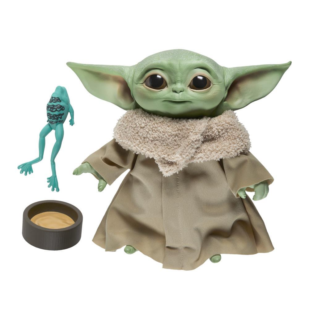Hasbro Star Wars The Mandalorian Baby Yoda The Child Talking Plush Toy Figure ฮาสโบร สตาร์ วอร์ส แมนดาโรเลี่ยน หุ่นโมเดลฟิกเกอร์ เบบี้ โยดา ขนาด 7.5 นิ้ว มีเสียง10แบบ ลิขสิทธิ์แท้
