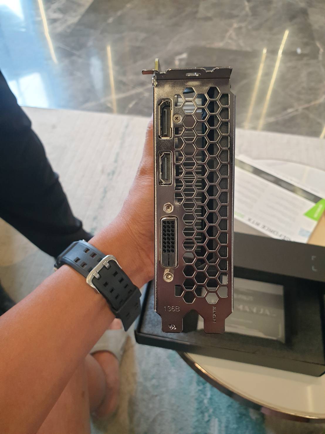 การ์ดจอ Rtx 3050 Palit Stormx 6GB DDR6 ประกันเหลือ