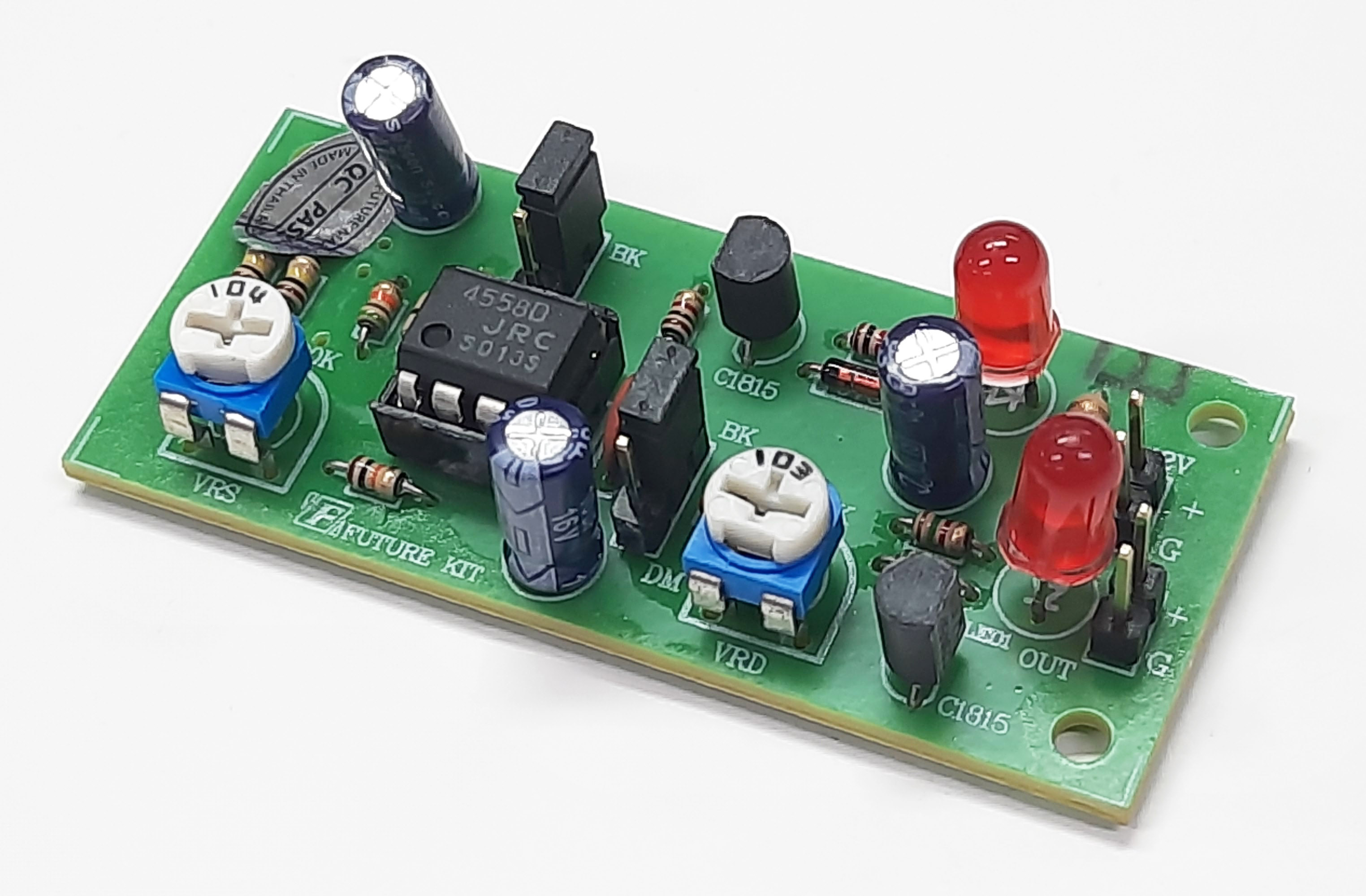 FutureKit FK1905 วงจรควบคุม LED 2 รูปแบบ ใช้ IC OPAMP