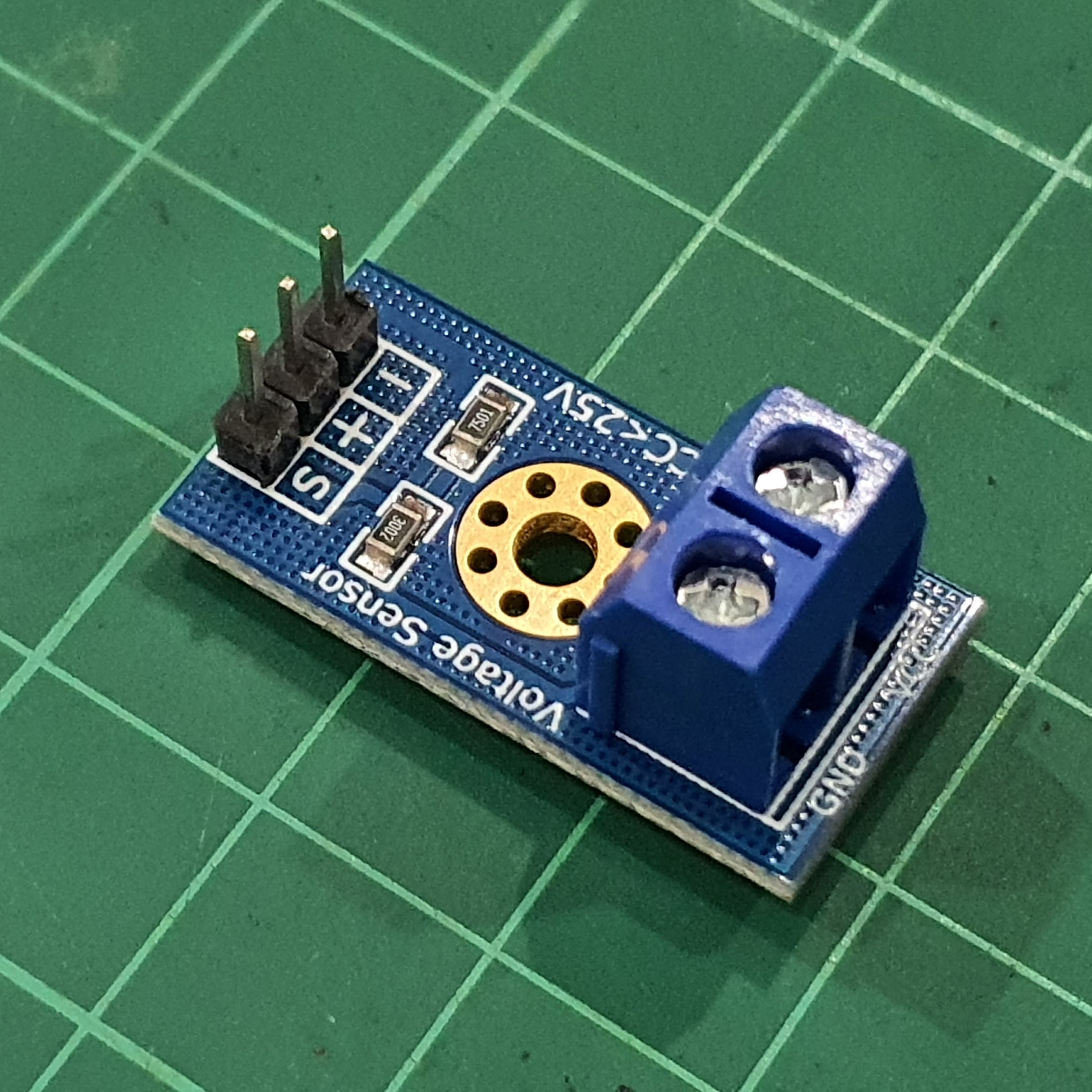 Voltage Detection 0-25V (โมดูลแรงดันดีซี 0 - 24 V)