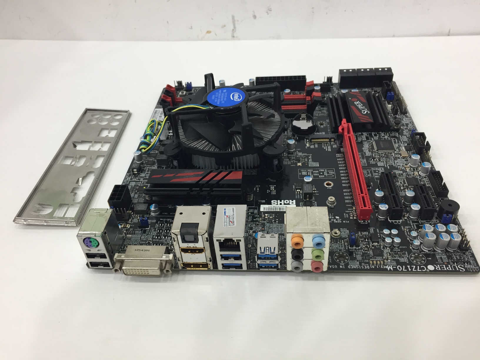i5-7400 + SUPERMICRO C7Z170-M