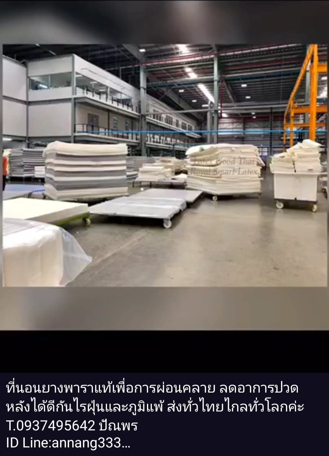 ที่นอนยางพาราราคาส่งโรงงาน