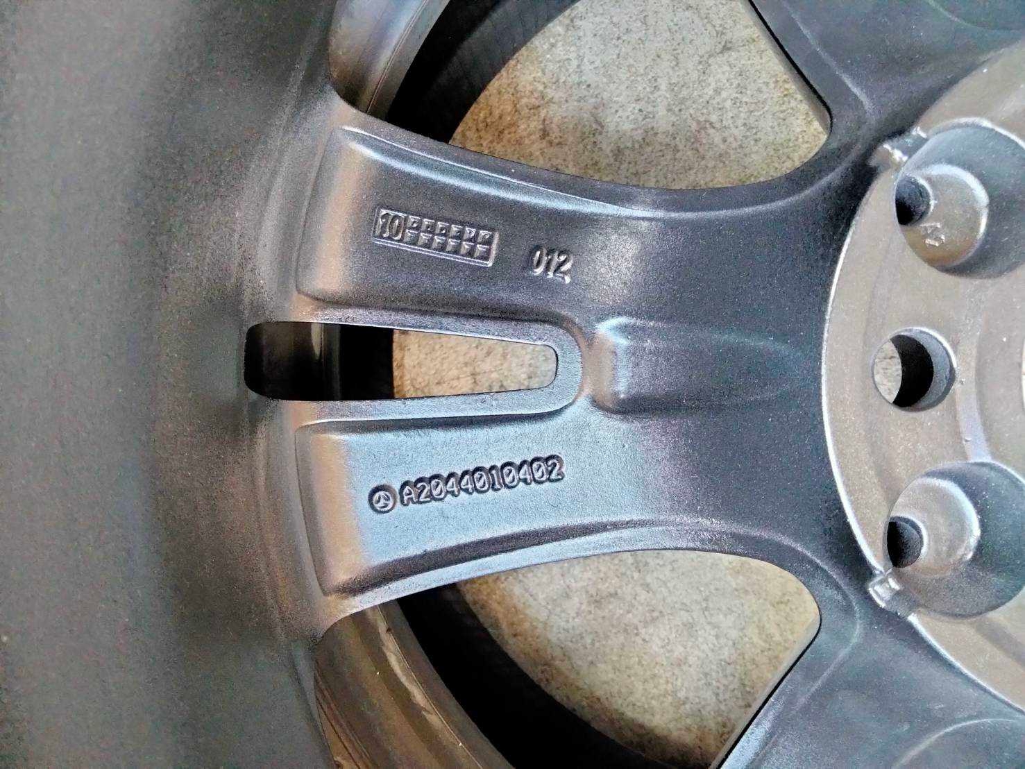 ล้อเบนซ์แท้ w204 17" 5ก้านคู่