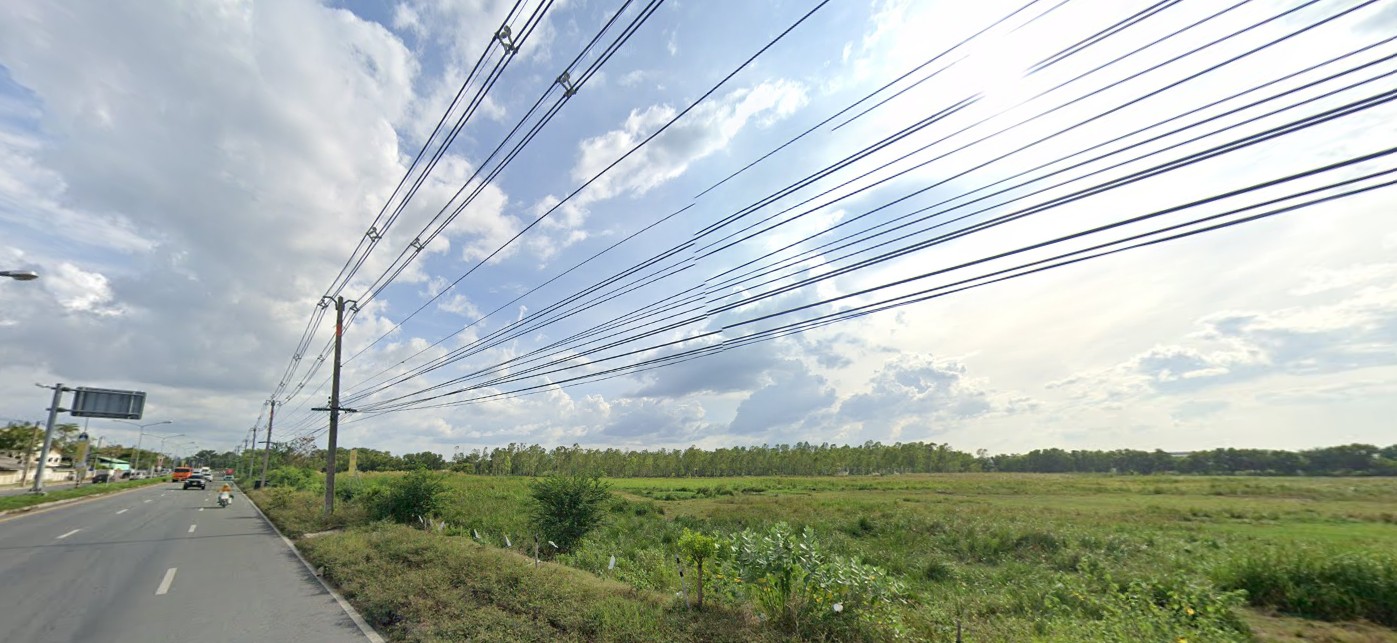 ขายที่ดินขนาด 46-1-41 ไร่ ติดถนนใหญ่ พานทอง จ.ชลบุรี เหมาะสร้างคลังสินค้าหรือศูนย์กลางโลจิสติกส์