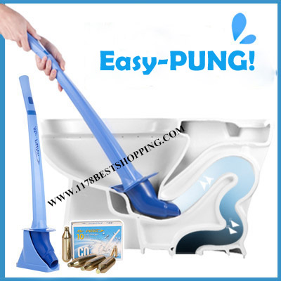 Easy-PUNG ปีนยิงชักโครกตัน ปีนยิงท่อตัน เครื่องยิงท่อตัน Mr-PUNG