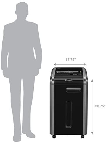 ขายถูก เครื่องทำลายเอกสาร Fellowes รุ่น 225i ตัดครั้งละ 20 แผ่น/ครั้ง ( A4/70) ตัดตรง Strip-Cut