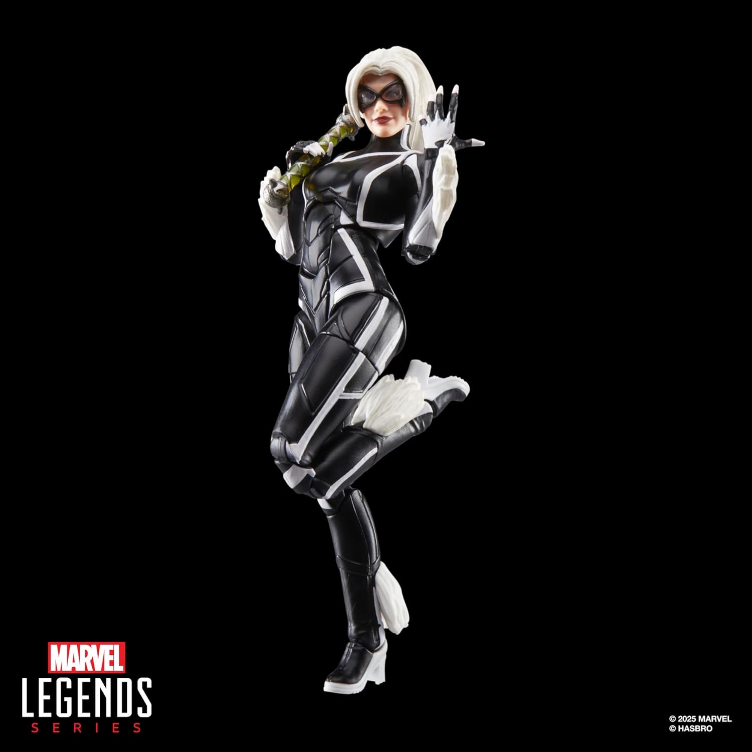 Hasbro Marvel Legends Series Gamerverse Black Cat Felicia Hardy Action Figure ฮาสโบร มาร์เวล เลเจนด์ ซีรี่ย์ส หุ่นโมเดลฟิกเกอร์ เกมเมอร์เวิร์ส แบล็ค แคท เฟลิเซีย ฮาร์ดี้ ขนาด 6 นิ้ว ลิขสิทธิ์แท้