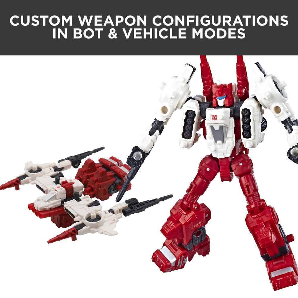 Hasbro Transformers Generations War for Cybertron Siege Deluxe WFC-S22 Autobot Six-Gun Figure ฮาสโบร ทรานสฟอเมอร์ส เจเนอเรชั่น วอร์ ฟอร์ ไซเบอร์ตรอน WFC-S22 ดีลักซ์ คลาส หุ่นยนต์ออโต้บ็อท ซิกซ์-กัน 5.5 นิ้ว ลิขสิทธิ์แท้