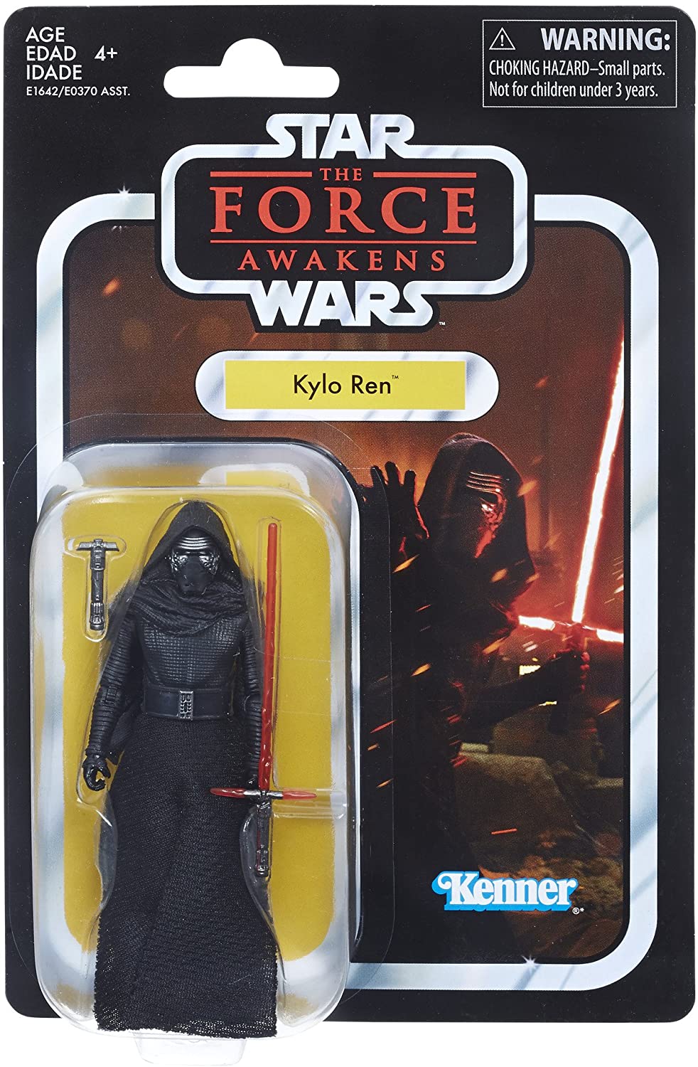 Hasbro Kenner The Vintage Collection Star Wars Kylo Ren 3.75-inch-scale Action Figure ฮาสโบร สตาร์ วอร์ส หุ่นโมเดลฟิกเกอร์ ไคโล เรน ขนาด 3.75 นิ้ว ลิขสิทธิ์แท้