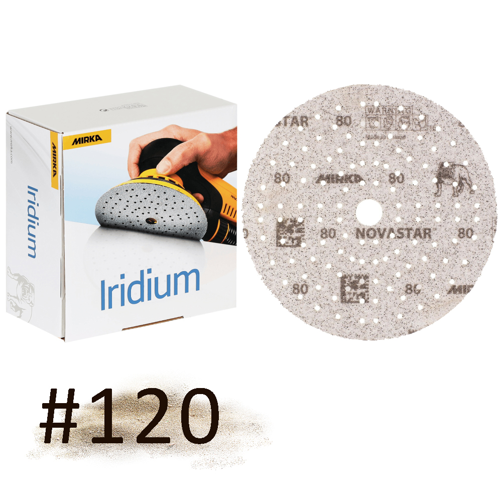 Iridium 6นิ้ว กลม 121H เบอร์ #120