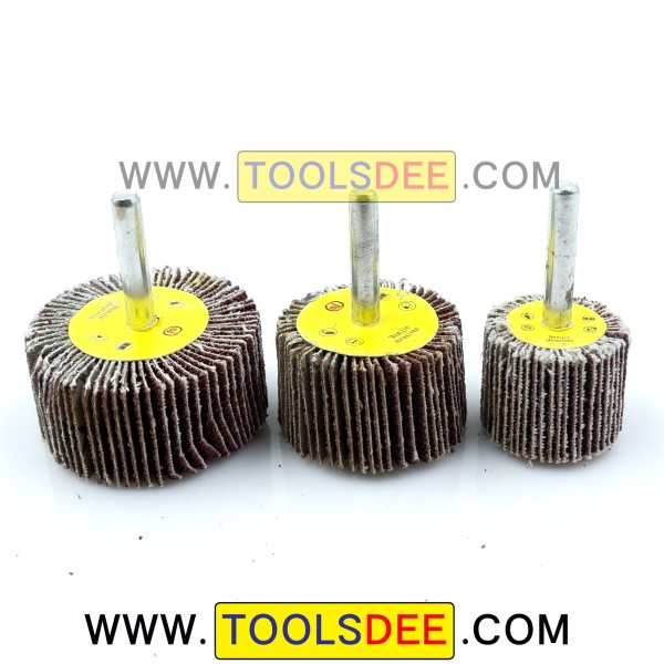 กระดาษทรายซ้อนทรงตัวกระบอก แกน 6 มิล